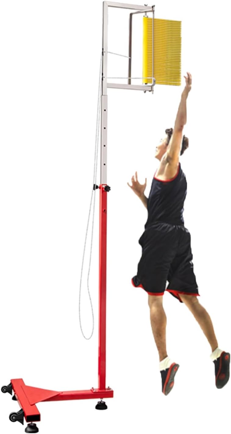Vertical Jump Tester,Adjustable Height Vertical Jump Training Equipment Tool,170-360cm Jumping Measuring Trainer Pole for Teen and Adult