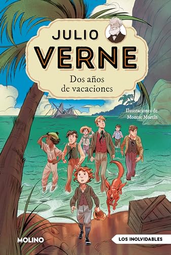 Julio Verne - Dos años de vacaciones (edición actualizada, ilustrada y adaptada) (Inolvidables)