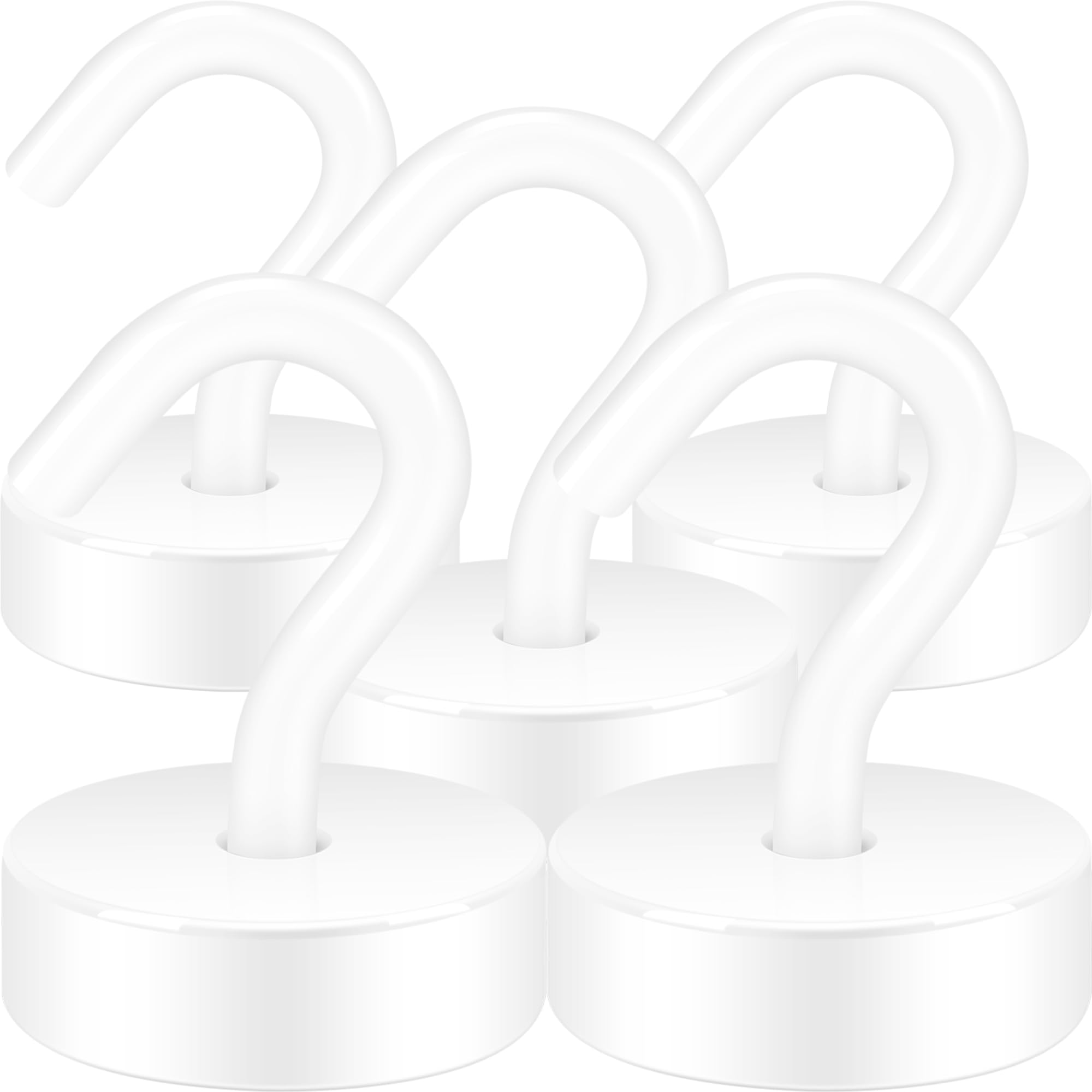 Neosmuk Magnetic Hooks - 5 Pack for Tools & Gear -14 Neosmuk Magnetic Hooks - 5 Pack for Tools & Gear -14