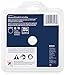 BOSCH DB4541S 4-1/2 in. Standard Segmented Rim Diamond Blade with 7/8 in. Arbor for Universal Rough Cut Wet/Dry Cutting Applications in Pavers, Soft Brick, Concrete/Block