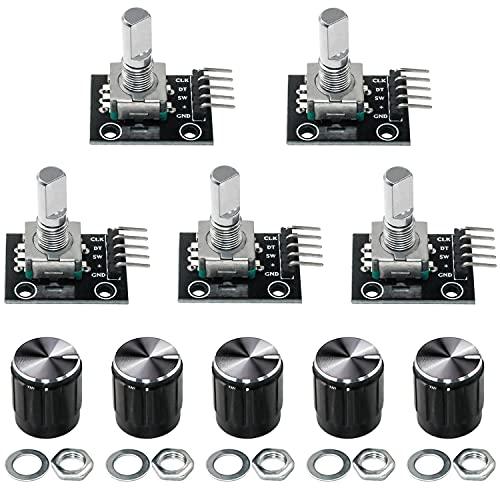 5PCS Lot KY-040 360 Degrees Rotary Switch Encoder Module With 15x13.5 - View #6