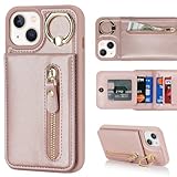 【Hochwertiges Material】: Eine Kombination aus hochwertigem Leder und stoßfestem TPU. Das weiche und zuverlässige TPU-Material ist rutschfest und sturzsicher. Die äußere Schicht aus Leder widersteht täglichen Kratzern und blättert nicht leicht ab. Ausgezeichnetes taktiles Gefühl.