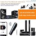 Bluetooth V5.0 Output Audio Receiver, KINDRM Mini Wireless 3.5mm Jack Aux Adapter Portable for Headphones, Speakers, Car/Home Stereo System(Black)