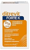Humana Ditrevit Forte K - Integratore in gocce con vitamina D, vitamina K e DHA, 15 ml