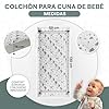 COLCHON MAXICUNA BEBE 140 X 70 CM | VISCOELÁSTICA 2 CM CADA LADO | NÚCLEO HR 10CM | TRANSPIRABLE | ANTIALERGÉNICO | GRAN SUAVIDAD | COLCHÓN CUNA | MEMORY FOAM | 14 CM ALTURA | FABRICADO EN ESPAÑA #1