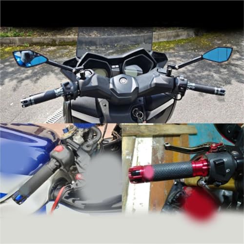 Empuñadura de manillar motocicleta 22 mm para Yamaha soluciona puños pegajosos 3