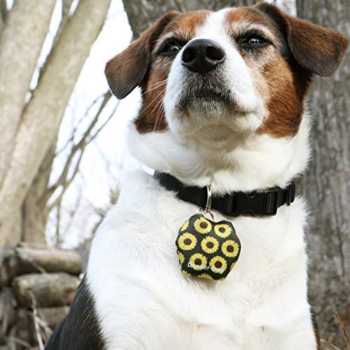 Image of Dapper Dog - Dog Tag Silencer with Tag Ring (Sunflower)