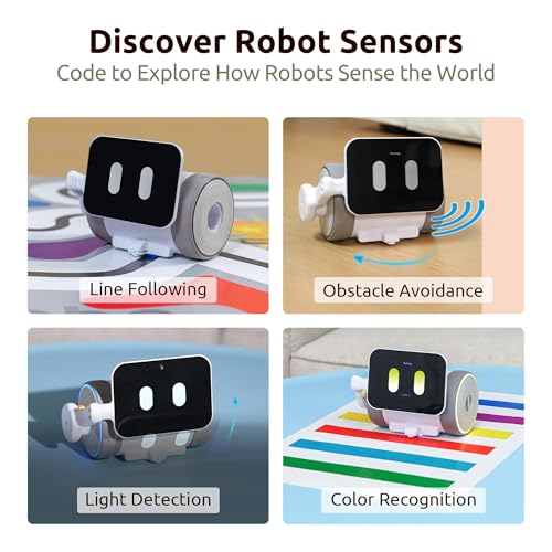 WhalesBot Pubbo Air Smart Robot Kit for Kids 6 7 8 9 10, Voice/Touch/Remote Control, Interactive Companion Robotic with 9 Sensors, Modular/Scratch Coding, STEM Educational Toy Gift for Boys Girls - Image 6