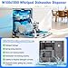 UPGRADED W10861000 W10620296 WDT730PAHZ0 KDTE104ESS4 WDT970SAHZ0 WDT750SAHZ0 Dishwasher Detergent Dispenser Compatible With Whirlpool Maytag Kitchenaid Dishwasher Soap Dispenser Replacement Parts