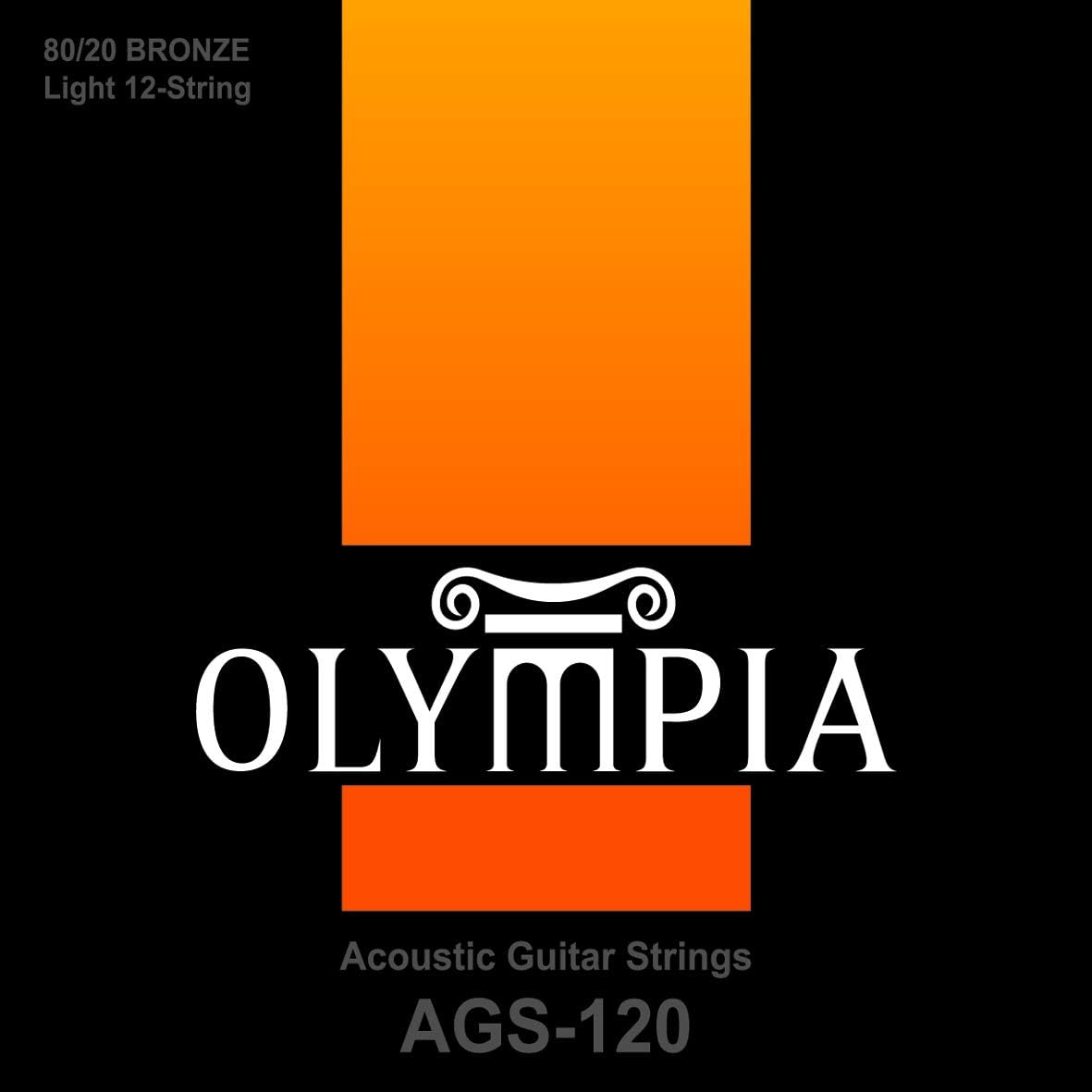 OlympiaQuality twelve string set of acoustic guitar strings