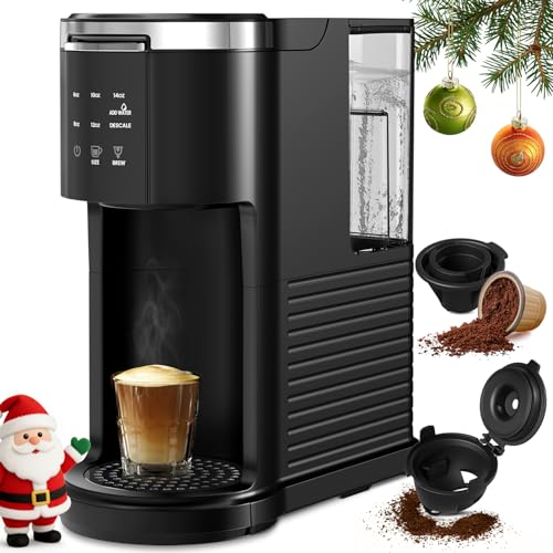 Havato Single Serve Coffee Maker K Cup 2 in 1...