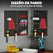 Imagen de HOMCOM 3 Paneles de Herramientas de Pared