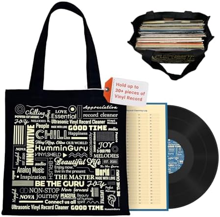 Amazon | [HumminGuru] ビニールレコードトートバッグ - ビニール