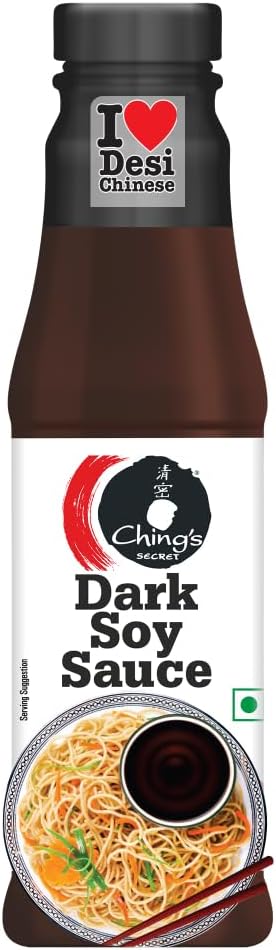 Ching’s Secret Dark Soy Sauce, 210g, Rich, Brown and Zesty