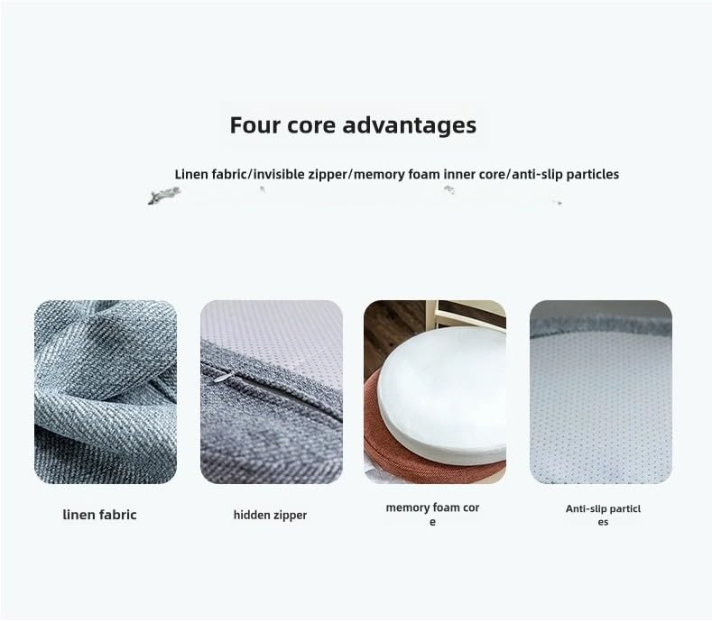 Banc sédentaire inconfortable ? Solution avec ce coussin rehausseur carré - 2
