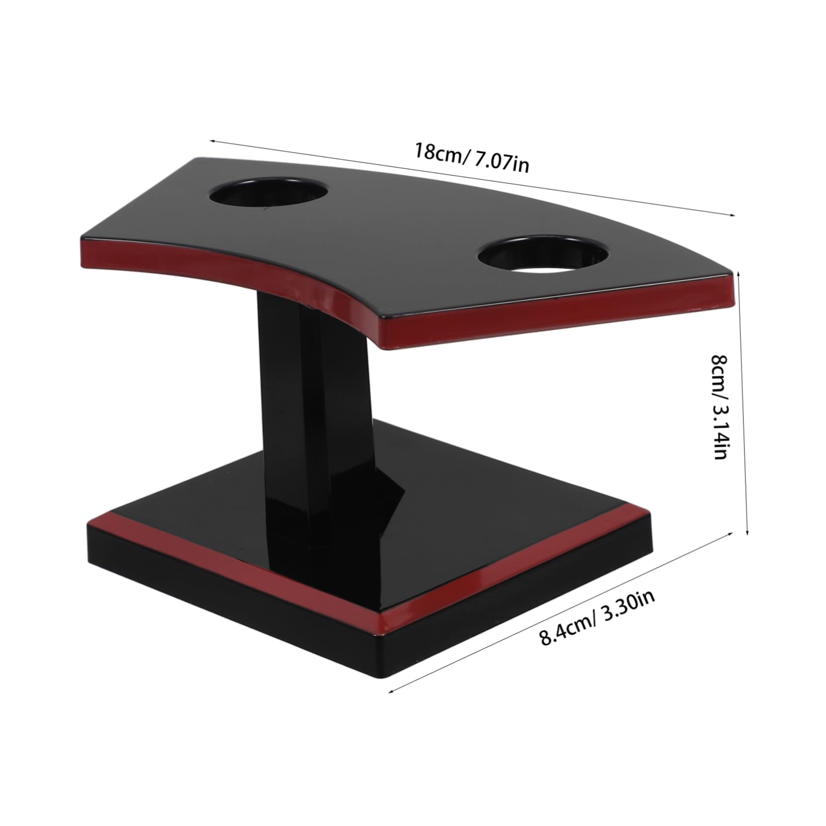 JECOMPRIS Ice Cream Cone Stand Two Hole Display Rack for Sushi Party and Everyday Use Material with Stable Base for Showcasing Desserts and Treats
