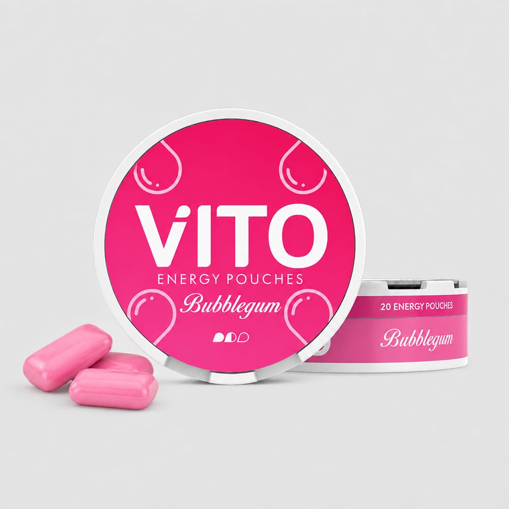 VITO Caffeine Energy Pouches - Lychee 120mg, 20 Pouches,Sugar-Free,Zero-Cal — Amazon image 15