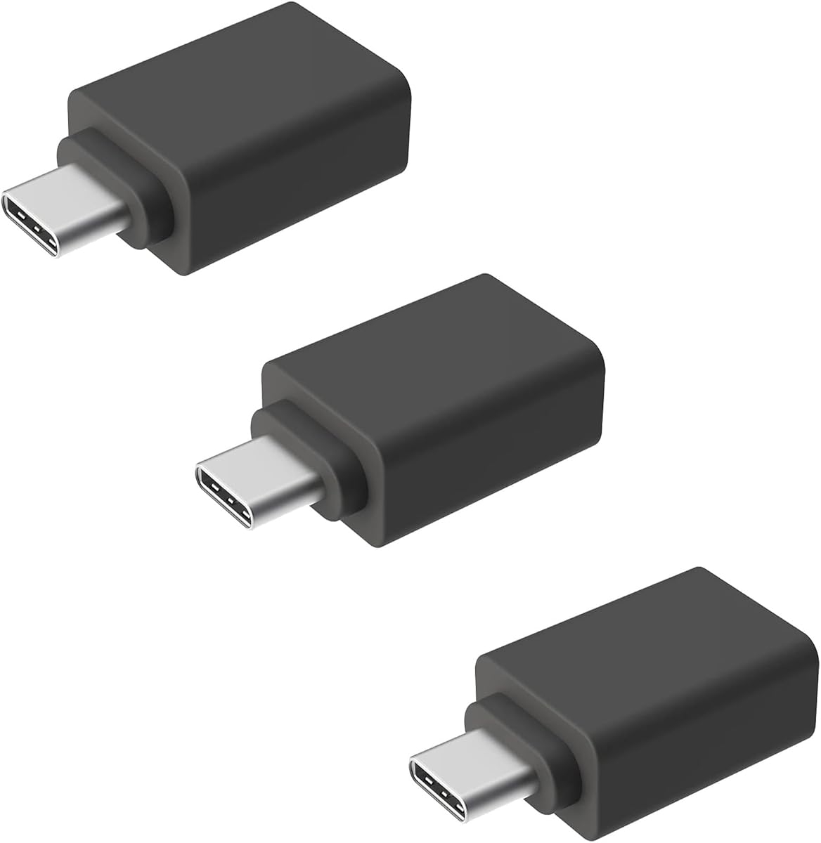 USB-C to USB-A Adapter for Logitech Receiver, Mouse, Keyboard, Macbook, PC | USB A Female to USB C USBC Male Adapter for MacBook, PC, iPad Pro, Samsung, Dell XPS, Receivers Dongles, Webcams, Printers