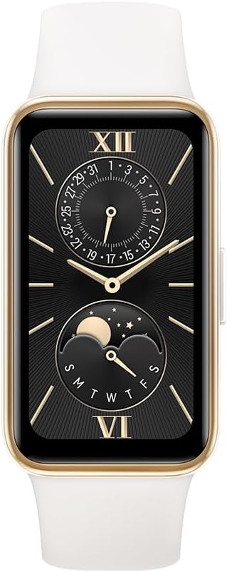 Band 9, Comfortable All-Day Wearing, Sleep Tracking, Fast Charging, Durable Battery, Intelligent Brightness Adjustments, 100 different workout modes, Compatible with iOS&Android, White