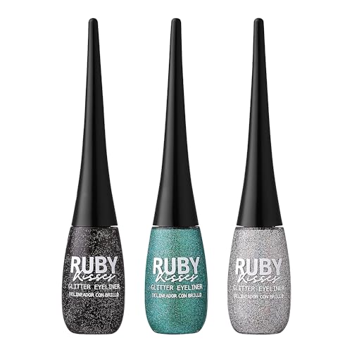 Ruby Kisses I-Bling Delineador Líquido 3 PACK
