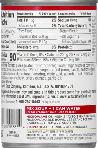 Image of Campbell's Condensed Healthy Request Tomato Soup, 10.75 Ounce Can (Pack of 2)
