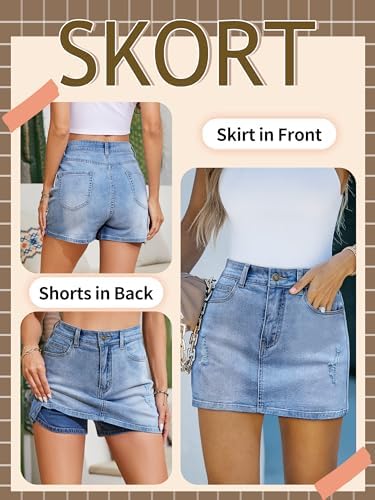 Women’s Denim Mini Skirt High Waisted Casual Jean Skirt 5 Pockets www.denim.fit 5 Women’s Denim Mini Skirt High Waisted Casual Jean Skirt 5 Pockets www.denim.fit 5