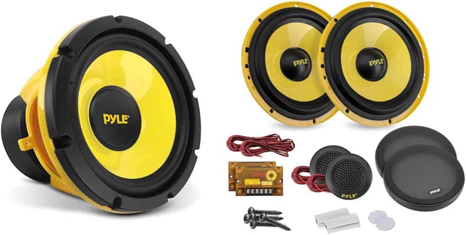 Pyle Car Midbass Speaker System 400W 4-Ohm Australia