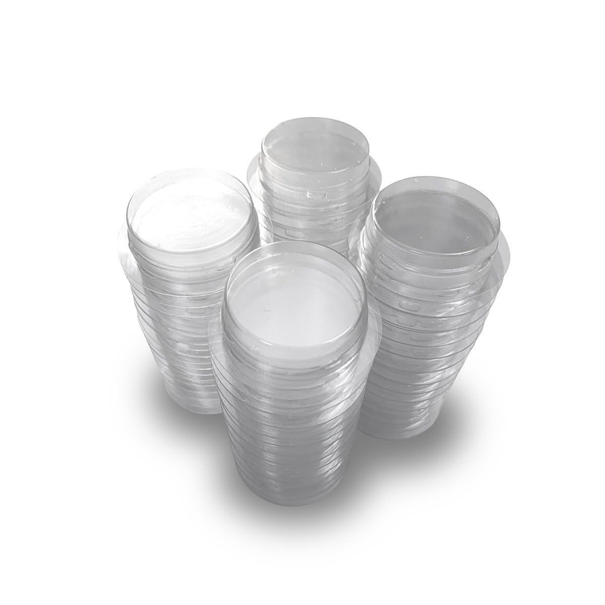 Habistat Arboreal Feeding Ledge Replacement Cups – Clip-In Plastic Feeders, Easy-Clean Reptile & Amphibian Accessories – Pack of 100