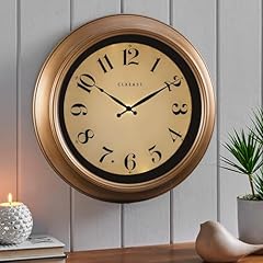 CLXEAST 18 Inch Glow in The Dark Wall Clocks for Living Room Decor, Large Illuminated Gold Wall photo CLXEAST 18 Inch Glow in The Dark Wall Clocks for Living Room Decor, Large Illuminated Gold Wall