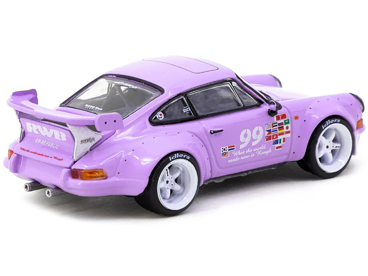 RWB964 Backdated idlersミニカー 1/64 Amazon.com: 1/64 Tarmac Works 2016 911 964 R W B Backdate