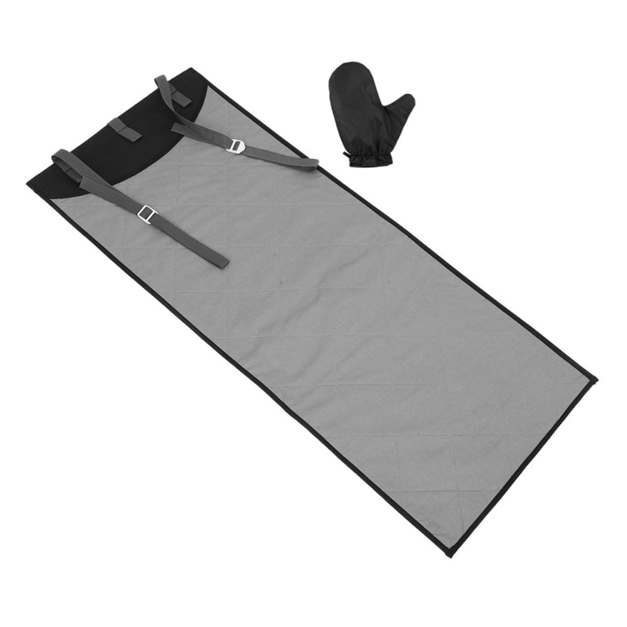 Tappetino da Stiro Portatile da Porta Pieghevole in Cotone | Guanto Anti-vapore, Struttura in Poliestere e Oxford Cloth, Design Termoresistente per Viaggi di Lavoro