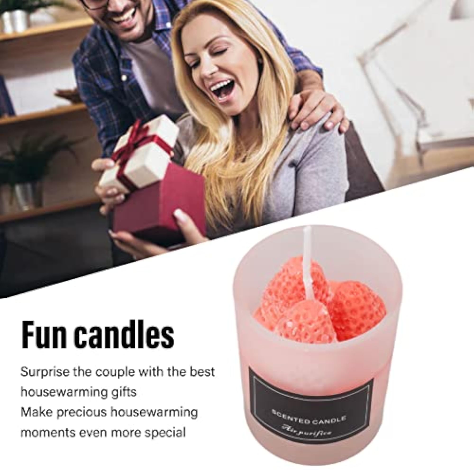 Soy Wax Aromatherapy Candles for Calming Effect, Gift Set