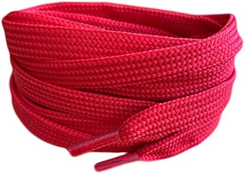 Smart Laces 120cm/47 Long Coloured Flat Trainer Shoe laces ideal replacement laces for adults or kids Trainers sneakers athletic shoes Sports Football Rugby boots Shoe Laces Shoelaces