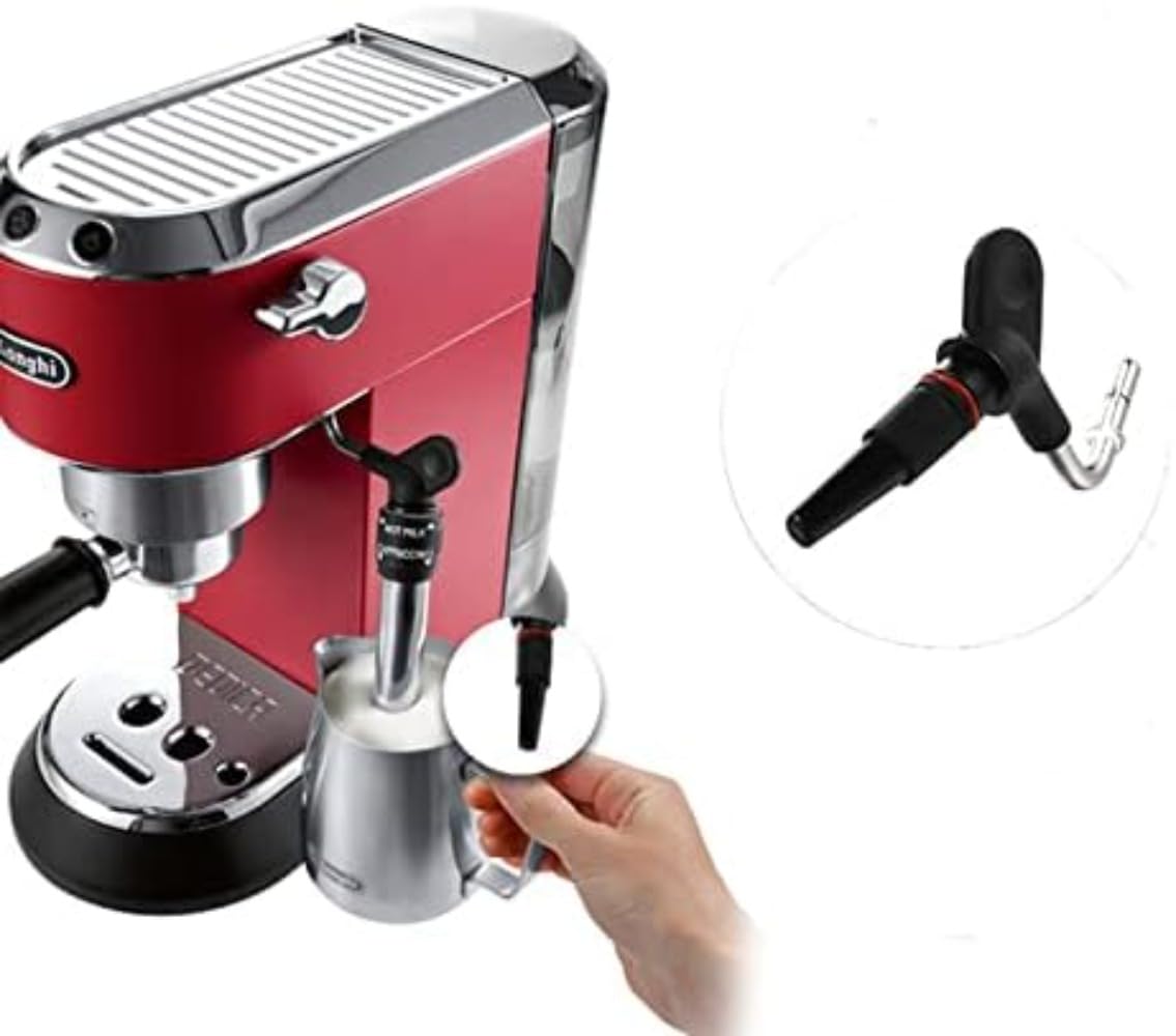 デロンギ エスプレッソマシン デディカ EC680ラテアート用ノズル交換済 Amazon.co.jp: Brfveob スチームパイプ ノズル for Delonghi (デロンギ