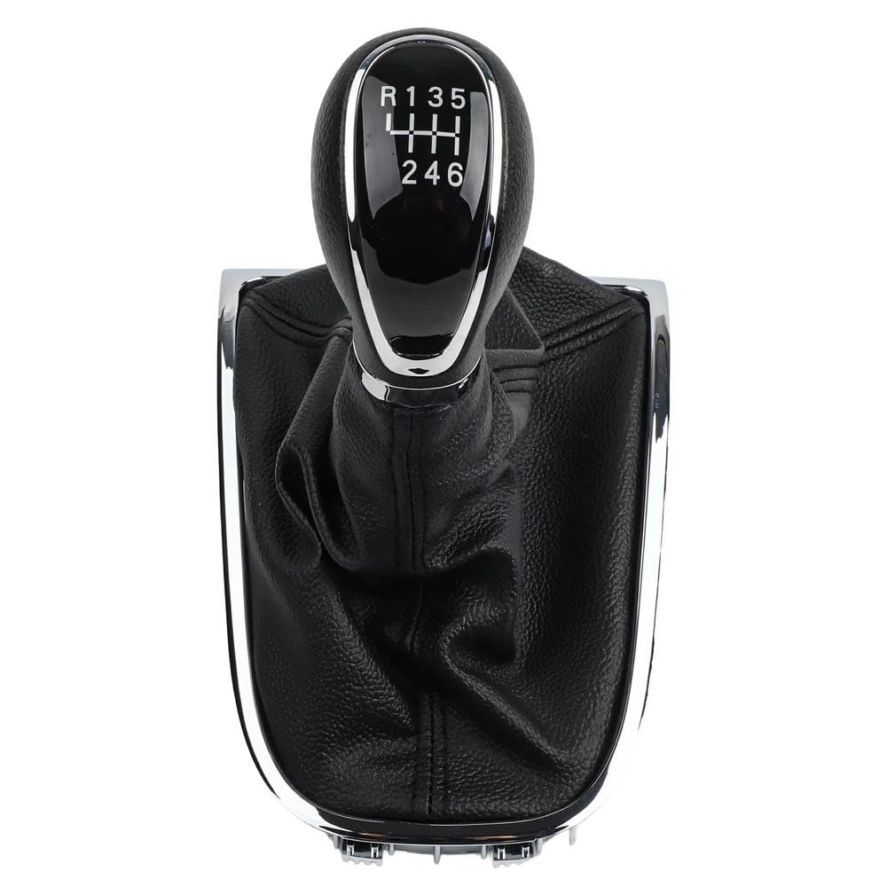POANBCGY Auto Parts 6 Speed Gear Shift Knob with Gaiter Boot Car Styling for Buick for Excelle GT/XT 2009-2014 for Opel for Astra 2009-2014