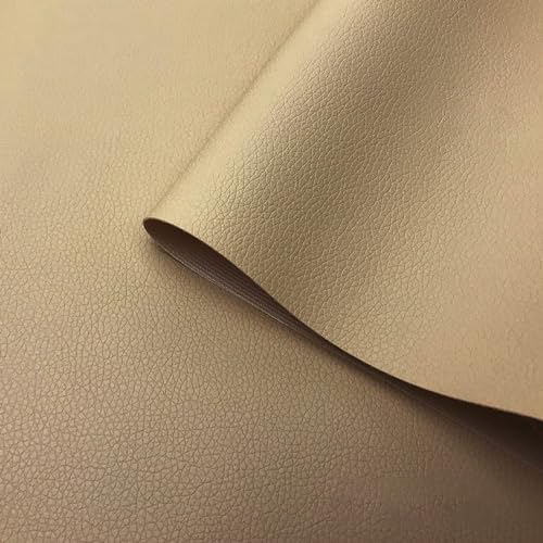 Tissu d'ameublement en similicuir imperméable litchi pour la réparation