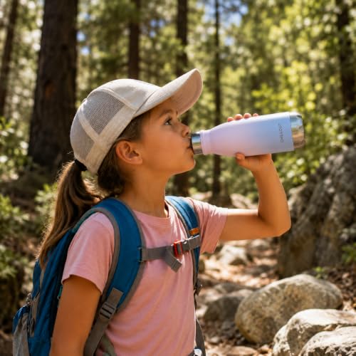 Image of CHILLOUT LIFE 12oz Kids Insulated Stainless Steel Water Bottle, Leak Proof