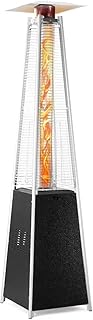 Outdoor Pyramid Patio Heater - 13KW Propane Gas Standing Floor Heater for Outdoors & Gardens - Outside Space Heating for Decking