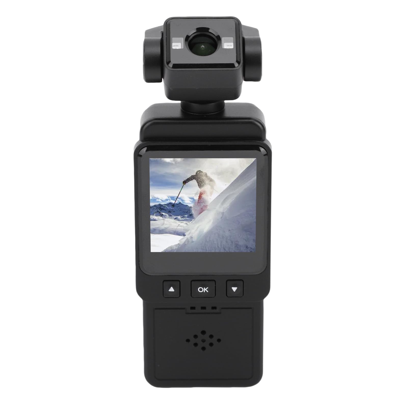 Topiky Caméscope, Caméra de Vlog Numérique de Stabilisation Multi-axe pour Youtube, Caméras Corporelles avec Enregistrement Audio et Vidéo, de Vidéo Portable Vlogging