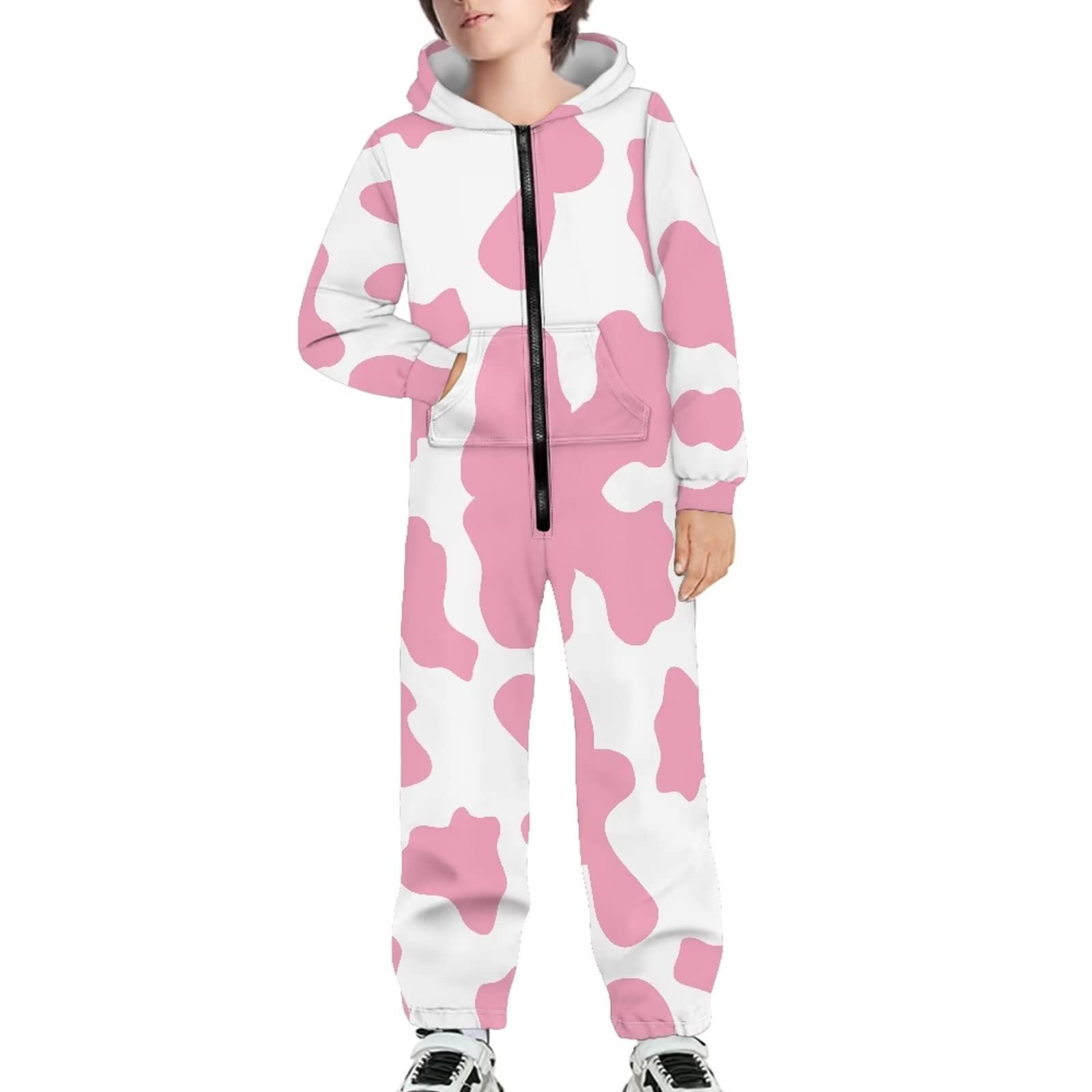 Belidome Kinder Overall mit Kapuze für Jungen und Mädchen, Winter-Latzhose