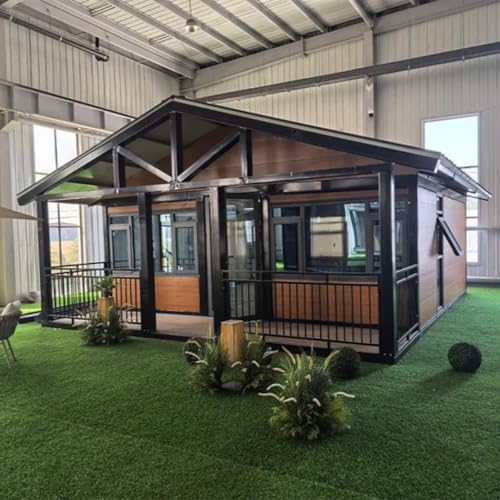 Luxury Prefab Container Houses Expandable Tiny Home Prefabricated House to Live in for Adults 20ft 40ft Modular Foldable House Mobile Home with Full Equipped Bathroom & Kitchen Portable Cabin - Image 3