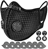 AstroAI Face Mask Reusable Dust Mask with...