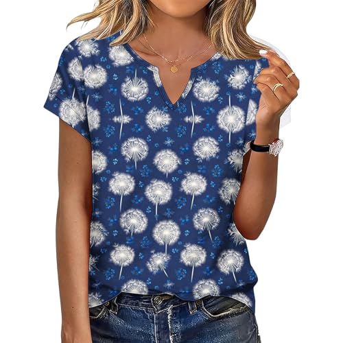 T-shirt col en V anti-plis et respirant pour silhouette fluide