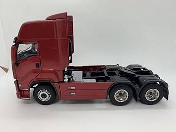 ISUZU GIGA 1/32 トラックモデル Isuzu Giga short cab 4x2 skeletal trailer +20ft container ,WSI