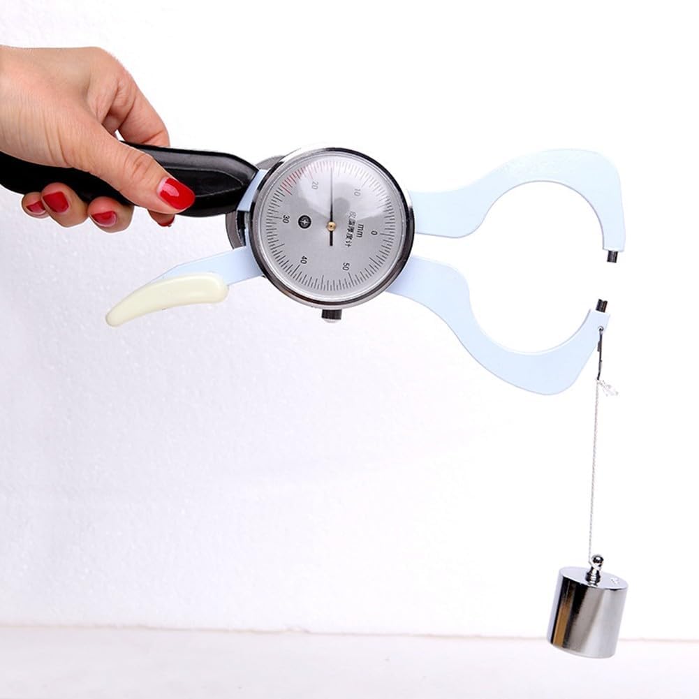 Skinfold Body Fat Caliper,Sebum Clips for Measuring and Calculating Body Fat Percentage,Reliable Measuring Tool for Monitoring Body Fat