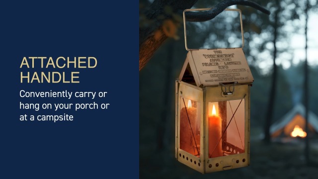 Amazon.com: Kings County Tools Candle Lamp - Vintage Style Folding