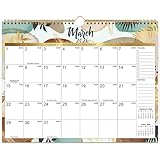 2026 Wall Calendar - Wall Calendar 2026, Jan 2026 - Dec 2026, 12'' × 15'', Monthly Calendar 2026 with Spiral Bound, Hanging Hook, Premium Paper, Large Grids, Julian Dates - Leafage