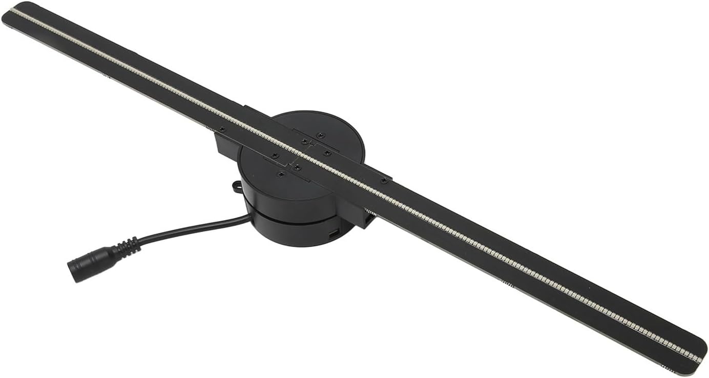 3D Hologram Fan 16.5in 2000x224 3D Hologram Fan 3D Projector with 224 LED Light Beads for Business Store Advertising