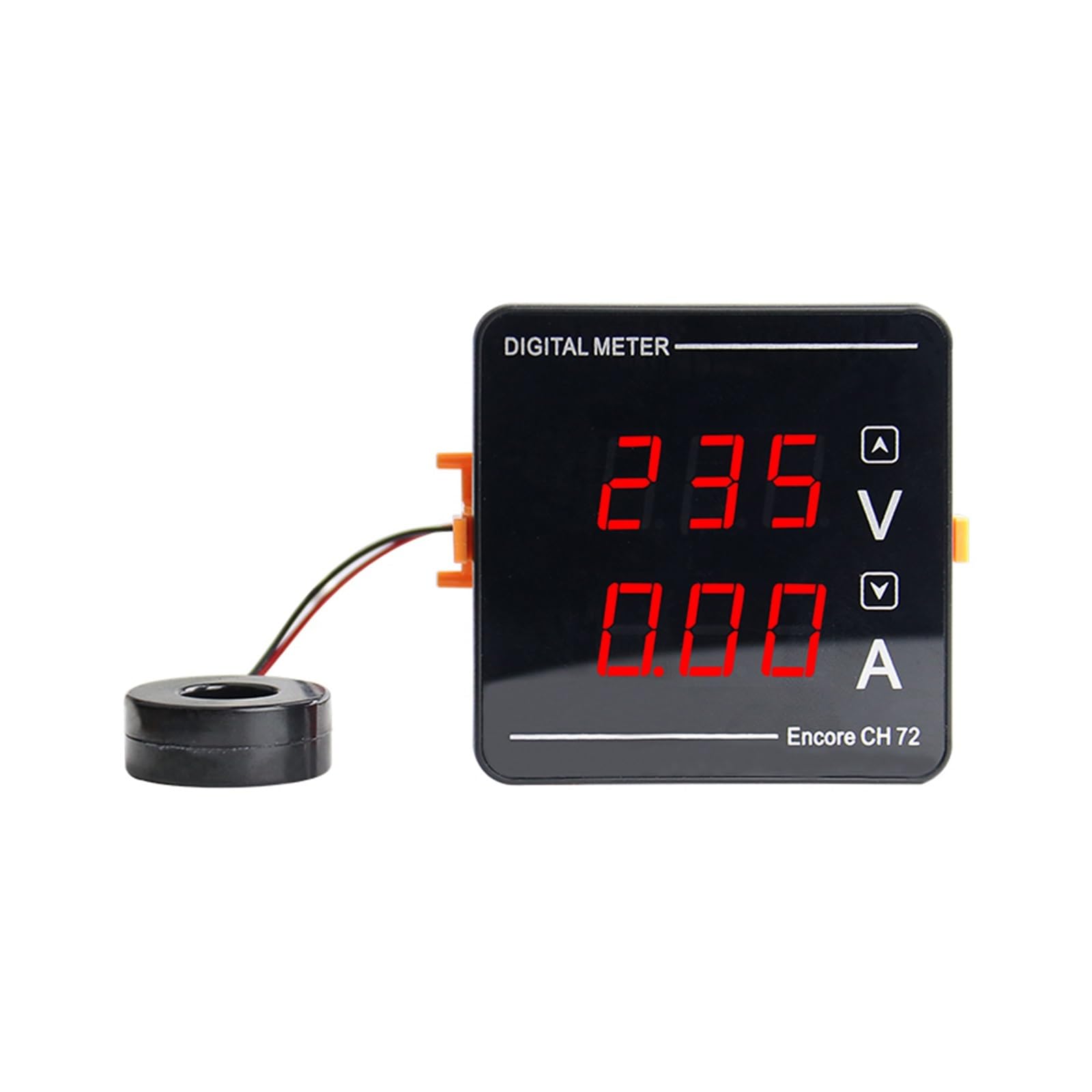 YB5135D LCD DC Voltmeter Three Wire Digital Voltmeter Digital Voltmeter Dc Voltage Meter Blue Backlit Full