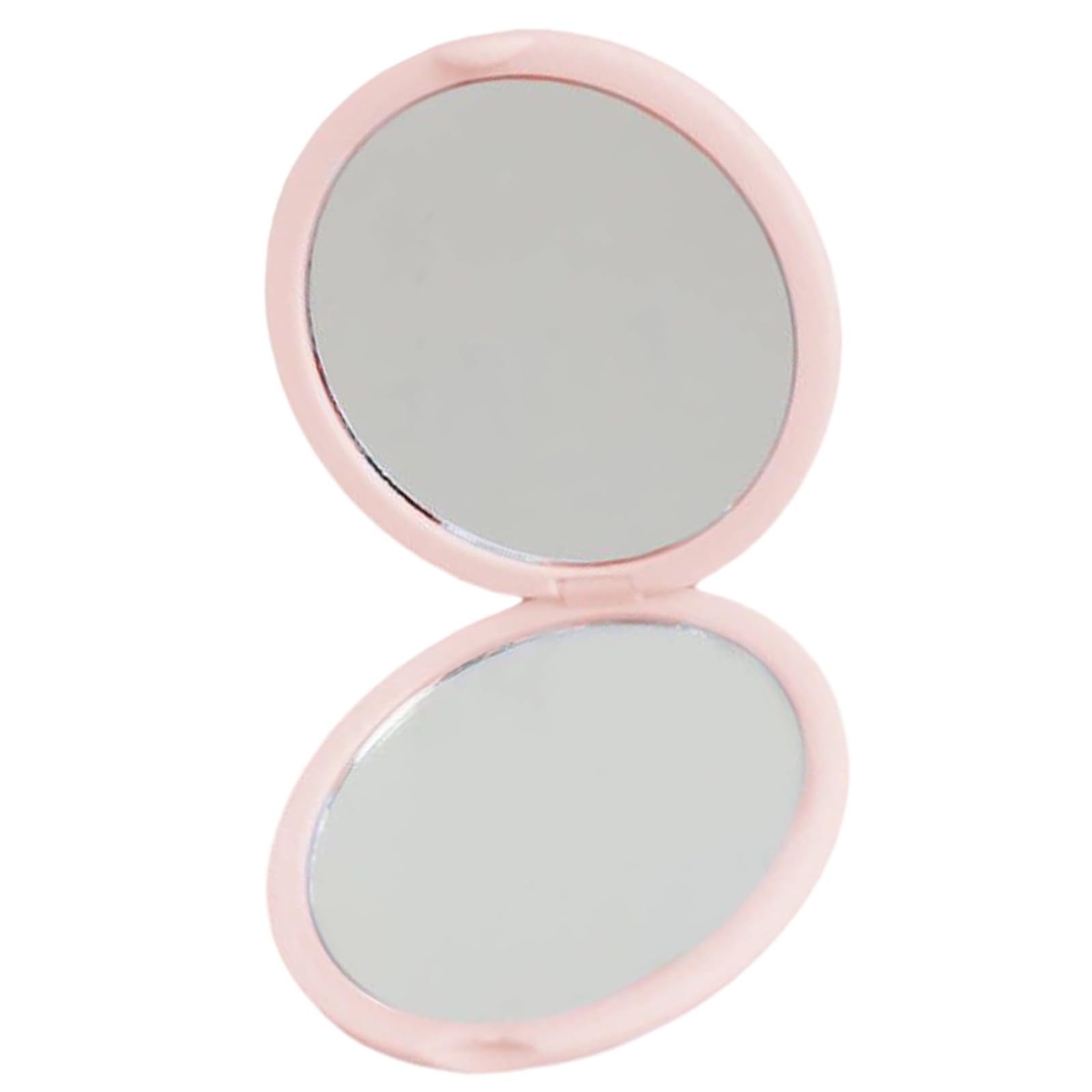 ZEPFJHE Compact Folding Cosmetic Mirrored with Double Side Glass Travel Portable Handheld Round for Home Parties Purses Compact Travel Makeup